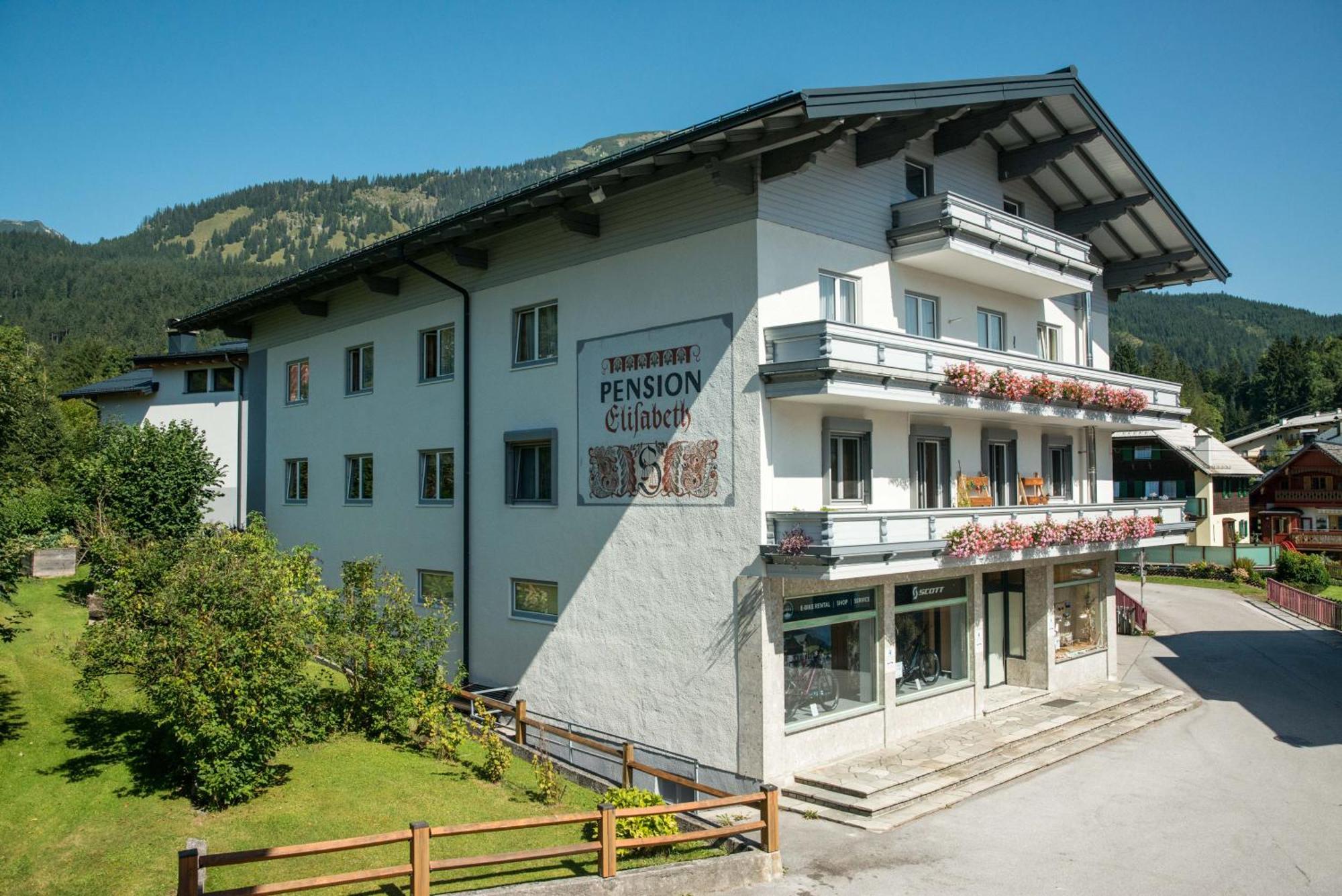 Pension Elisabeth Russbach am Pass Gschutt Bagian luar foto
