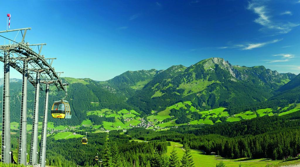 Pension Elisabeth Russbach am Pass Gschutt Bagian luar foto